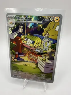 Pokemon TCG Charjabug Temporal Forces 169/162 Card NM Condition - Image 1