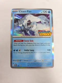 POKEMON Chien-Pao #152 Holofoil SV: Scarlet & Violet Promo Cards NM Stamped - Image 1