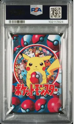 PSA9 1998 POKEMON TELEVI-KUN MAGAZINE PLAYING CARDS MOLTRES KING OF CLUBS - Image 2