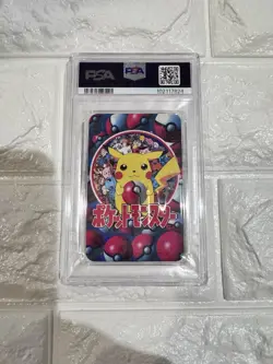 PSA9 1998 POKEMON TELEVI-KUN MAGAZINE PLAYING CARDS MOLTRES KING OF CLUBS - Image 4