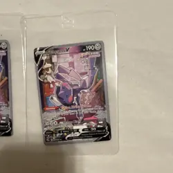 Pokemon Genesect V Fusion Strike Holo English Cards Lot of 3 - TCG Collectible - Image 2