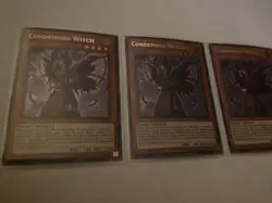 Yu-Gi-Oh! Condemned Witch SOFU-EN028 Secret Rare 1st NM x3 - Image 2