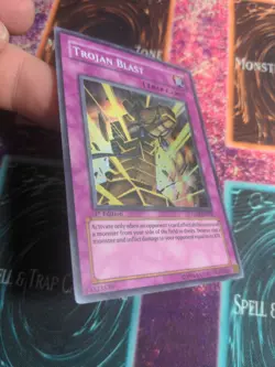 Yu-Gi-Oh! Trojan Blast CDIP-EN056 1st Edition Super Rare NM - Image 2