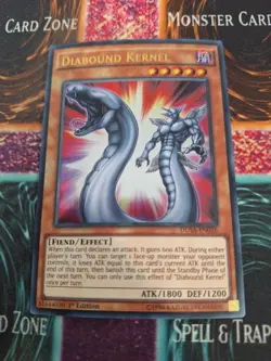 Yugioh Diabound Kernel DUSA-EN026 Ultra Rare 1st Edition Near Mint - Image 1