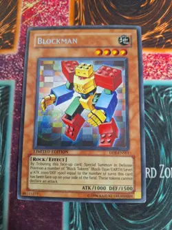 Yu-Gi-Oh! Blockman Duelist DPK-ENSE1 Limited Secret Rare NM/LP a1/ - Image 1