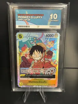 OP07-109 MONKEY.D.LUFFY Super Rare 500 Years In The Future One Piece ACE 10 - Image 1