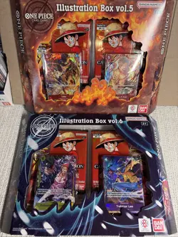 One Piece Illustration Box Vol 5 & 6 - Sealed NEW Lot Of 2. - In Hand Ships Fast - Image 1