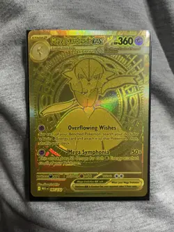 Pokemon Mega Gardevoir ex 187/132 Mega Evolution Gold Card NM - Image 1