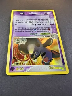Grumpig 20/100 Reverse Holo Rare EX Crystal Guardians Stamped Pokemon Card LP+++ - Image 4
