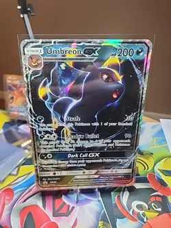 Pokemon Umbreon GX Jumbo SM36 Black Star Promo – NM – Oversized Card - Image 1