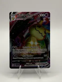 Pokemon Mimikyu VMAX Ultra Rare Foil 069/172 Brilliant Stars 300 HP Psychic Card - Image 1