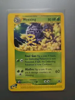 2 Card Weezing Lot Weezing 24/109 Ruby And Sapphire,Weezing 70/165 Expedition NM - Image 5