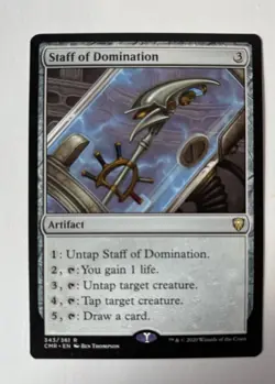 Staff of Domination Commander Legends Regular - Image 1