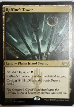 Raffine's Tower Streets of New Capenna MTG Magic the Gathering - NM - Image 1