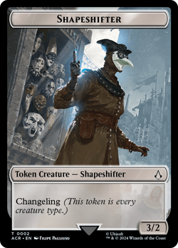 Shapeshifter Token [Assassin's Creed Tokens] Near Mint - Image 1