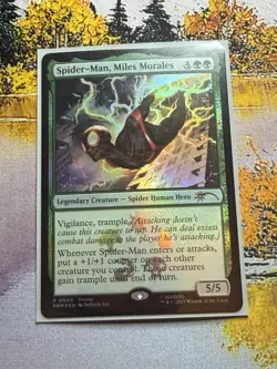 Spider-Man, Miles Morales - 0008 - Promo - Marvel's Spider-Man - NM - MTG - Image 2