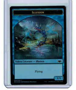 Illusion Token - Foil - Modern Horizons - Magic the Gathering - Image 1