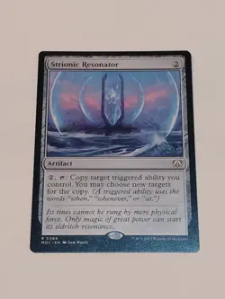 Mint/Near-Mint, English - 1 x MTG Strionic Resonator Commander: March of the Mac - Image 1