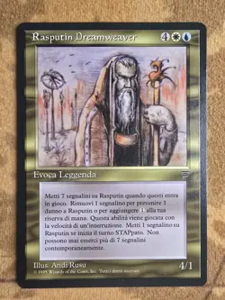 Rasputin Dreamweaver Italian Legends Rare MtG Magic Reserved List NM Vintage - Image 1