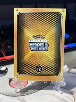 Rocket Racoon (Pikachu) #E14 Green Holo - Heros & Villains Flash Edition Pokemon - Image 4