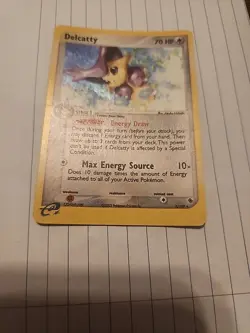 Delcatty 5/109 Ruby and Sapphire Holo Rare 2003 Vintage Pokemon TCG - Image 2