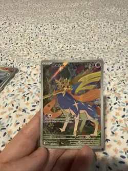 Pokemon TCG - Zacian (100/094) Illustration Rare - Phantasmal Flames - Image 1