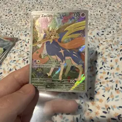 Pokemon TCG - Zacian (100/094) Illustration Rare - Phantasmal Flames - Image 4