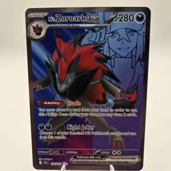 Pokemon N's Zoroark EX Journey Together 175/159 Ultra Rare English - Image 1