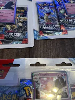 Pokemon TCG Booster Pack Sealed Lot Of 3 Blister Packs - Image 2