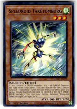 ( SPEEDROID TAKETOMBORG ) - Rare - MAGO-EN098 - 1st NM - Yu-Gi-Oh - Maximum Gold - Image 1
