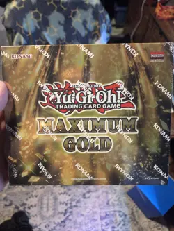 2020 YU-GI-OH Maximum Gold 1st Edition Booster Box Sealed 4 Packs Free Shipping 83717851066 - Image 1