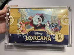 Disney Lorcana Into the inklands booster box sealed and acrylic case - Image 1