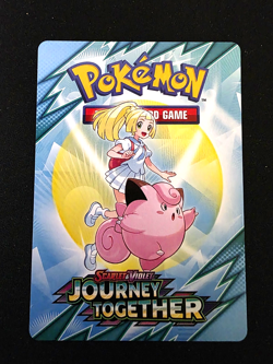 Lillie's Clefairy Trainer Tips Card Journey Together Build & Battle Pokemon TCG - Image 1