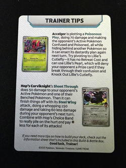 Lillie's Clefairy Trainer Tips Card Journey Together Build & Battle Pokemon TCG - Image 2