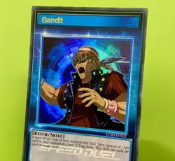 Yu-Gi-Oh! TCG Bandit Keith Speed Duel Skill Card EVSD-ENS02 Ultra Rare Holo Mint - Image 3