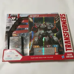 Transformers Trading Card Game Metroplex Team & Deck For 1 Player - Sealed New - Image 1