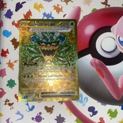 Pokemon TCG Teal Mask Ogerpon EX Twilight Masquerade Hyper Rare Card 221/167 - Image 3