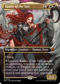 Kaalia of the Vast (Borderless) (0343) [Modern Horizons 3] Near Mint - Image 1