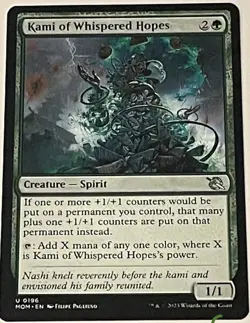 4 X MTG Kami of Whispered Hopes: March of the Machine NM/M - Image 1