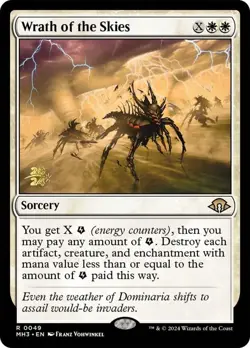 Wrath of the Skies [Modern Horizons 3 Prerelease Promos] Foil Near Mint - Image 1
