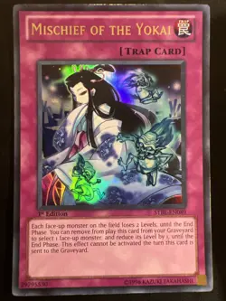 Yu-Gi-Oh! TCG Mischief of the Yokai Starstrike Blast STBL-EN089 1st Edition... - Image 1