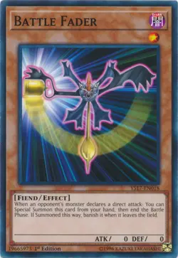 Battle Fader - YS17-EN018 - Common - 1st Edition Lightly Played Starter Deck: Li - Image 1