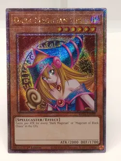 DARK MAGICIAN GIRL QUARTER CENTURY SECRET RARE MP24 YUGIOH! TCG ORIGINAL ART NM - Image 3