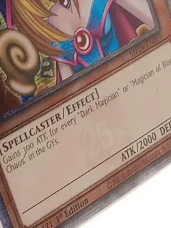 DARK MAGICIAN GIRL QUARTER CENTURY SECRET RARE MP24 YUGIOH! TCG ORIGINAL ART NM - Image 4