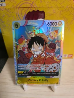 Monkey.D.Luffy OP07-109 - One Piece TCG - SR Super Rare NM English Foil - Image 1