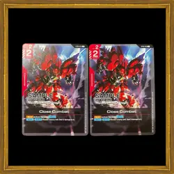 Close Combat - ST03-013 NM - Gundam TCG Card Game Beta Test Release - 2 copies - Image 1
