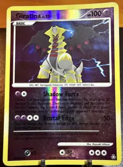 Giratina 4/146 - DP Legends Awakened Reverse Holo Rare Pokemon Card - Image 1