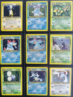 Complete Neo Genesis 1st Edition 111/111 Pokemon Card Set WOTC TCG 2001 Lugia - Image 1