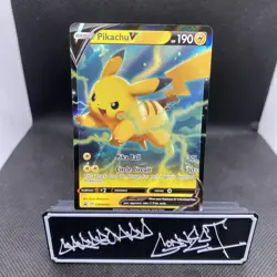 Pikachu V SWSH063 SWSH: Sword & Shield Promo Cards Holo - Image 1