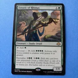 Fanatic of Rhonas Modern Horizons 3 MTG Card Near Mint Condition - Image 1